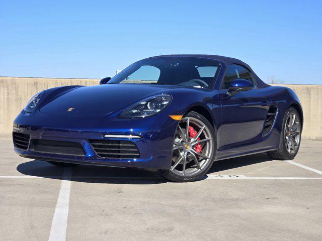 new 2025 Porsche 718 Boxster car, priced at $104,025