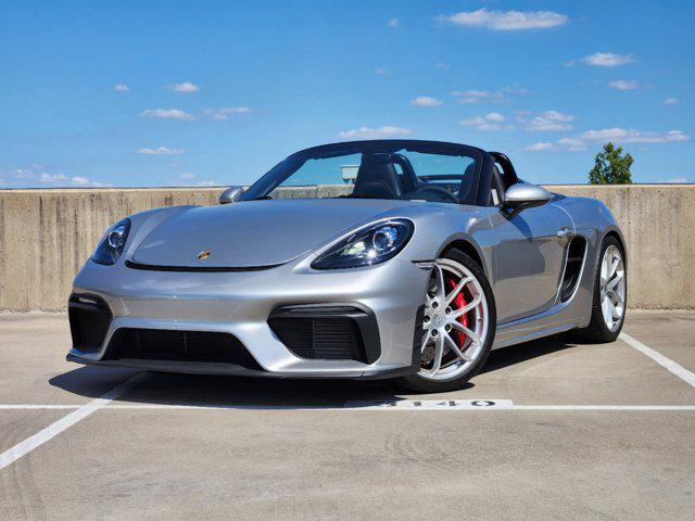 used 2021 Porsche 718 Spyder car, priced at $119,900