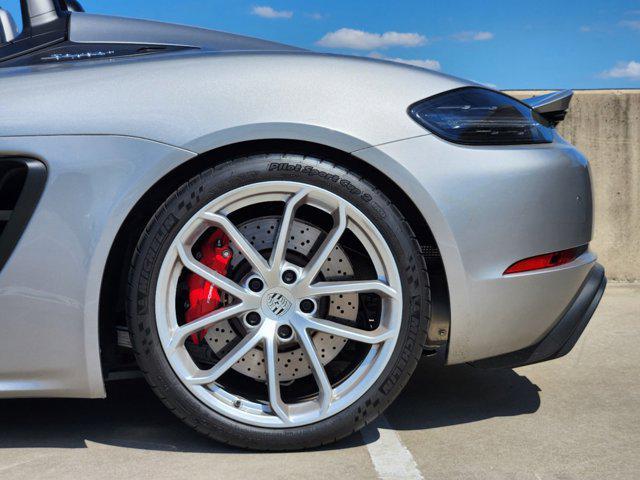 used 2021 Porsche 718 Spyder car, priced at $119,900