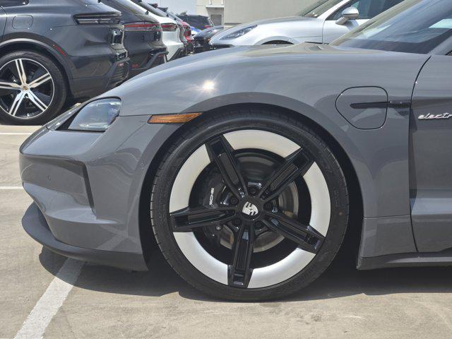 new 2025 Porsche Taycan car, priced at $128,085