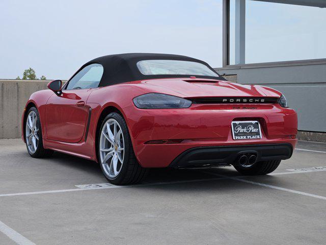 new 2025 Porsche 718 Boxster car, priced at $96,105