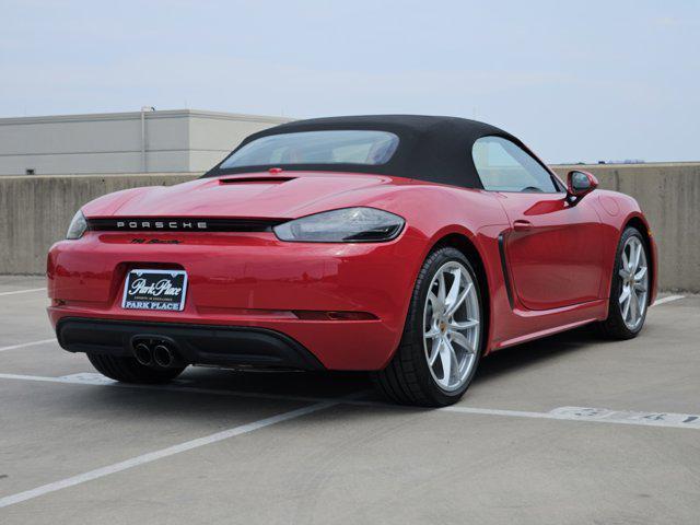 new 2025 Porsche 718 Boxster car, priced at $96,105