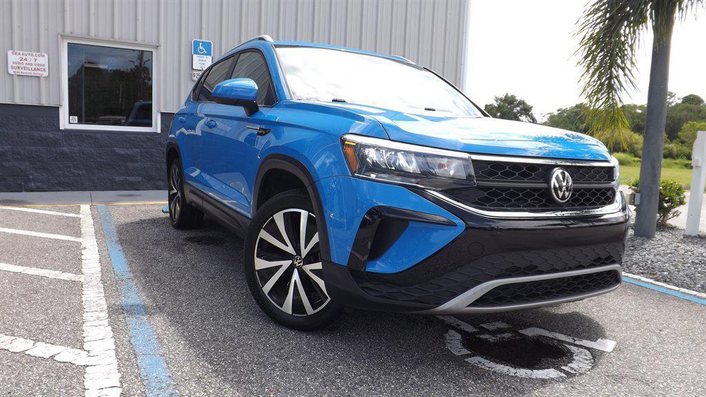 used 2022 Volkswagen Taos car, priced at $23,995