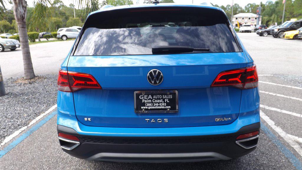 used 2022 Volkswagen Taos car, priced at $23,995