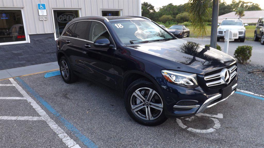 used 2018 Mercedes-Benz GLC 300 car, priced at $22,995