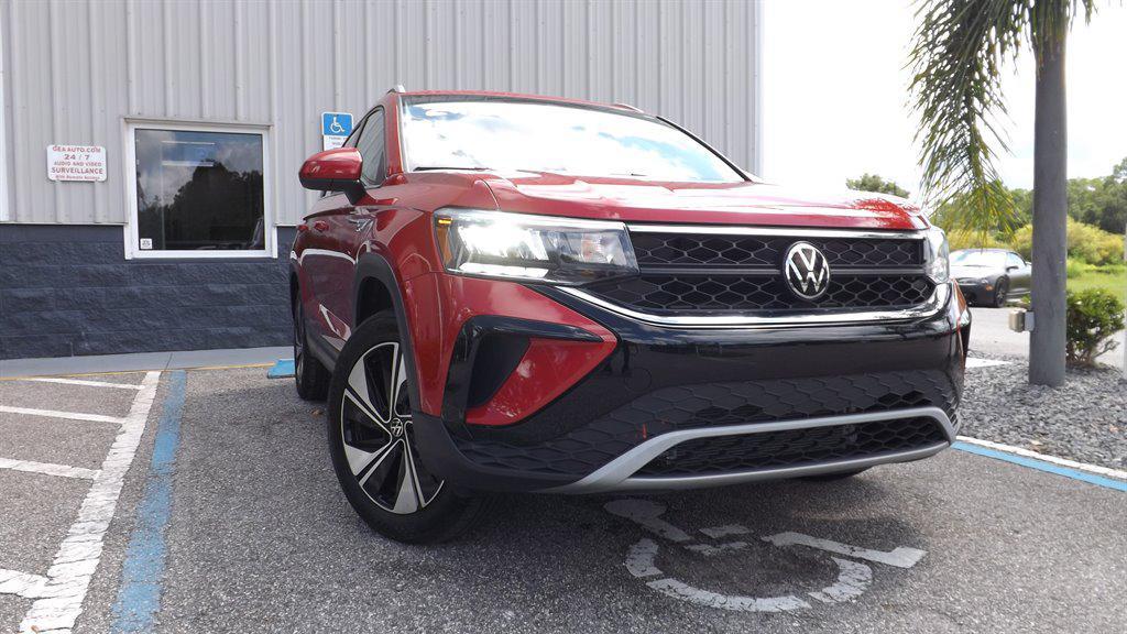 used 2024 Volkswagen Taos car, priced at $27,995