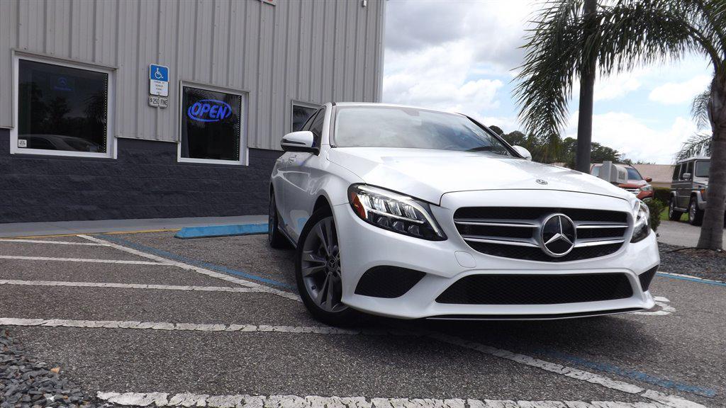used 2019 Mercedes-Benz C-Class car, priced at $28,995
