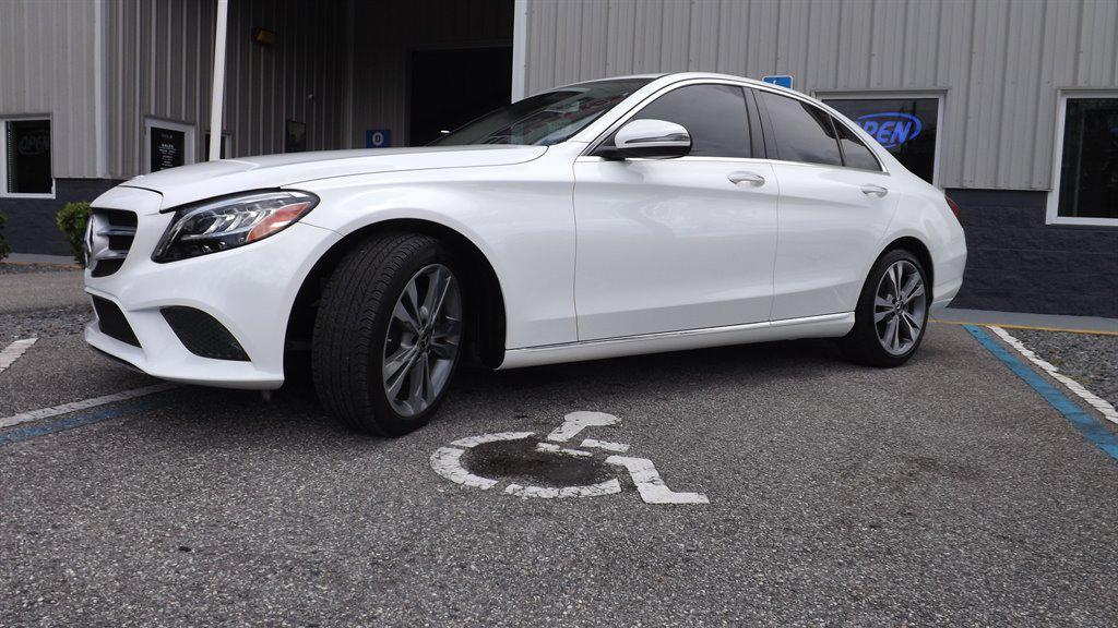 used 2019 Mercedes-Benz C-Class car, priced at $28,995