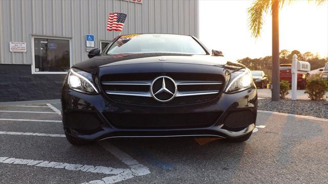 used 2018 Mercedes-Benz C-Class car, priced at $25,995