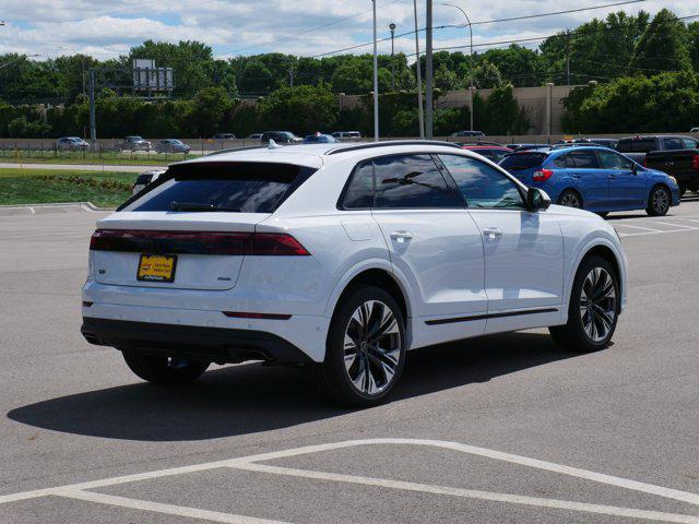 new 2025 Audi Q8 car, priced at $79,470