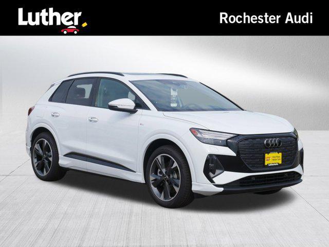 new 2025 Audi Q4 e-tron car, priced at $63,845
