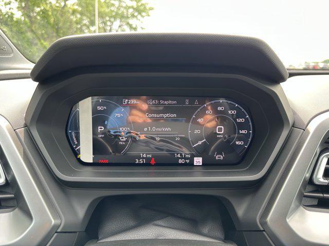 new 2025 Audi Q4 e-tron car, priced at $62,380