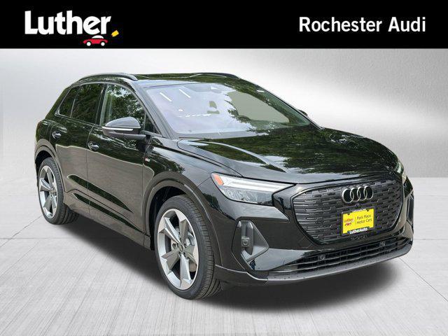 new 2025 Audi Q4 e-tron car, priced at $62,380