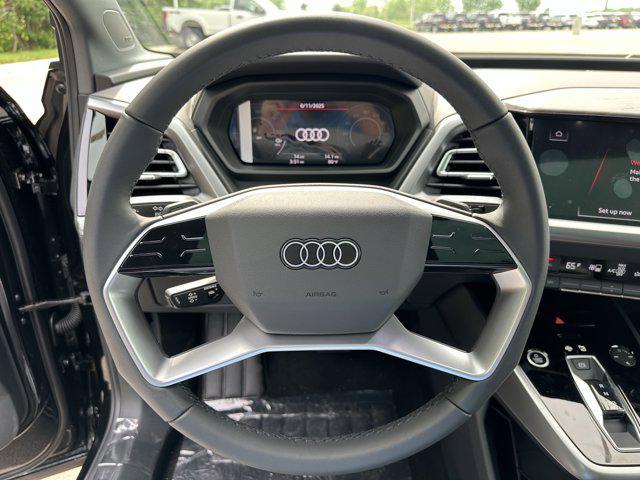 new 2025 Audi Q4 e-tron car, priced at $62,380