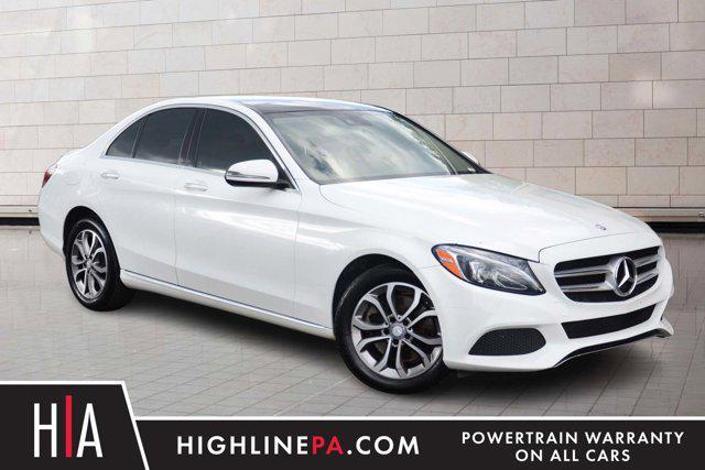 used 2017 Mercedes-Benz C-Class car, priced at $16,746