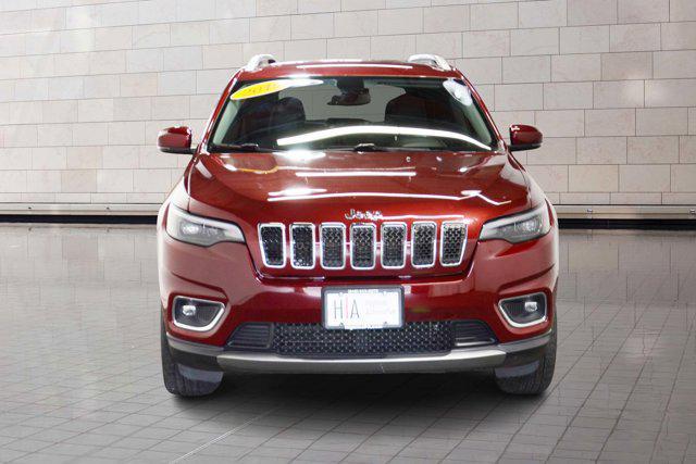 used 2019 Jeep Cherokee car, priced at $19,590