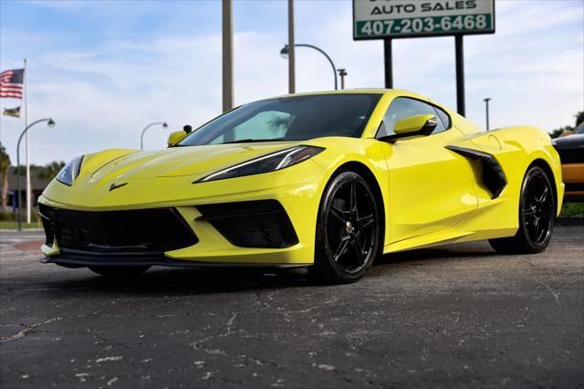 used 2021 Chevrolet Corvette car, priced at $58,995