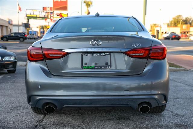 used 2020 INFINITI Q50 car, priced at $15,995