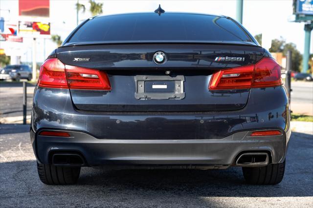 used 2018 BMW M550 car, priced at $24,495