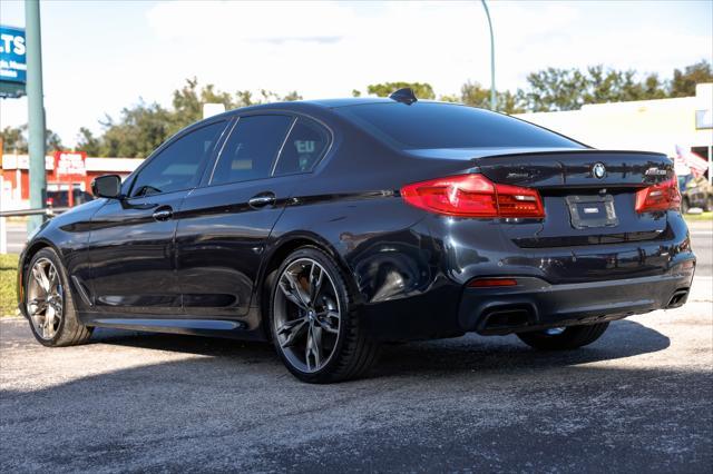 used 2018 BMW M550 car, priced at $24,495