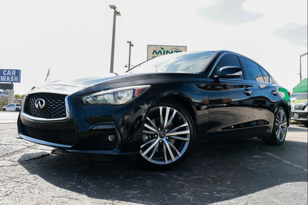 used 2018 INFINITI Q50 car, priced at $17,995