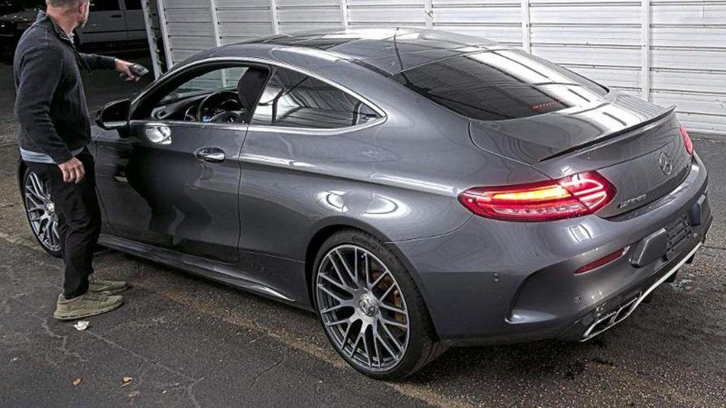 used 2017 Mercedes-Benz AMG C 63 car, priced at $42,995