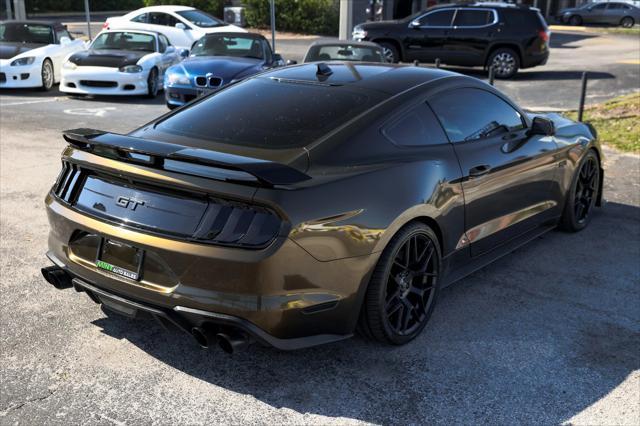 used 2021 Ford Mustang car, priced at $34,995