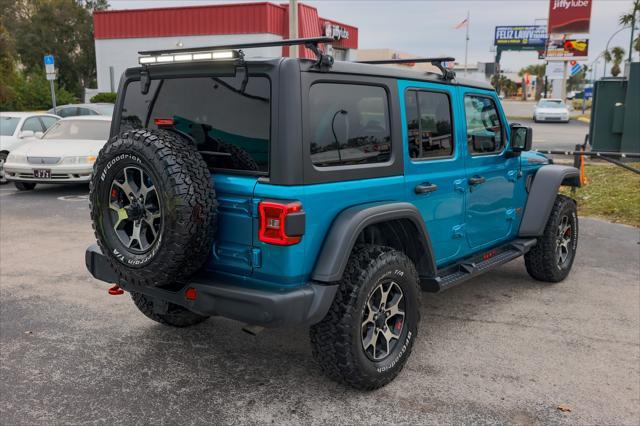 used 2020 Jeep Wrangler Unlimited car, priced at $27,495