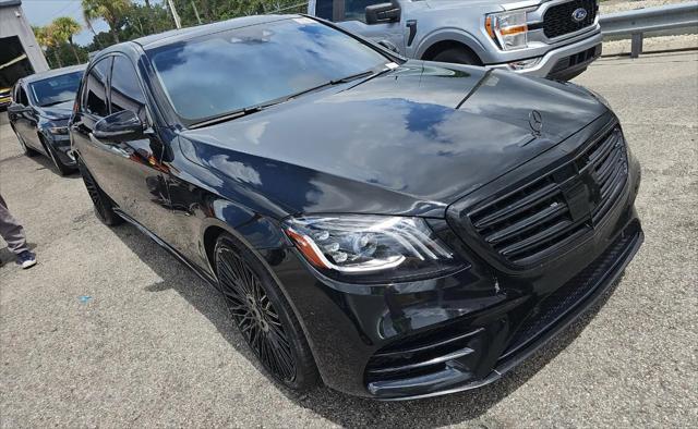 used 2020 Mercedes-Benz S-Class car, priced at $50,995