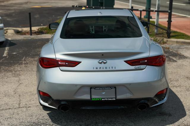 used 2017 INFINITI Q60 car, priced at $18,995