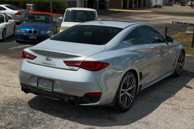 used 2017 INFINITI Q60 car, priced at $18,995