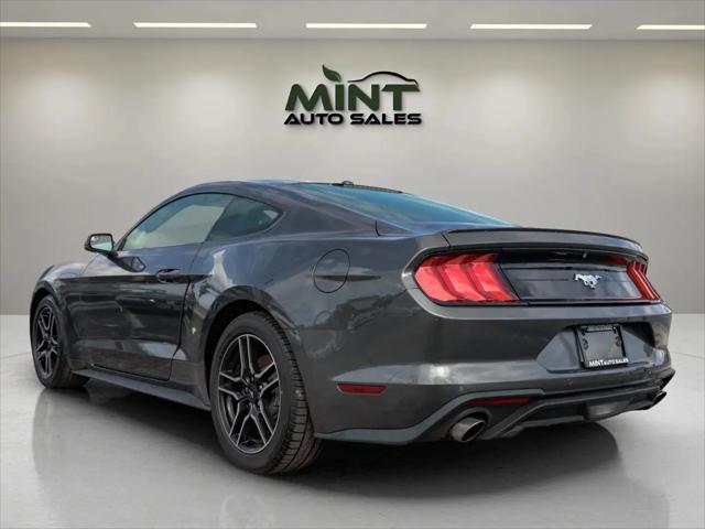 used 2018 Ford Mustang car, priced at $21,495