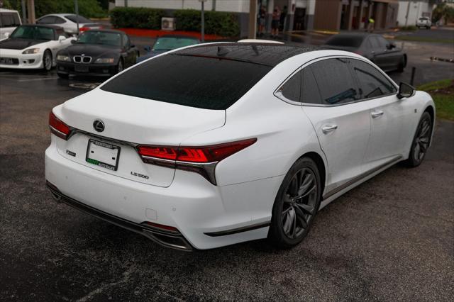 used 2018 Lexus LS 500 car, priced at $35,995