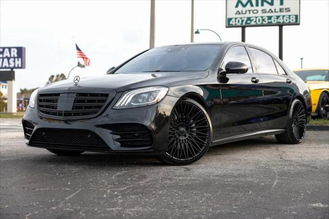 used 2020 Mercedes-Benz S-Class car, priced at $55,995