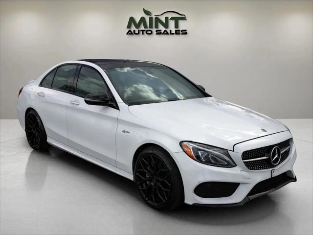 used 2018 Mercedes-Benz AMG C 43 car, priced at $17,495