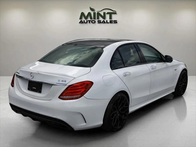 used 2018 Mercedes-Benz AMG C 43 car, priced at $17,495