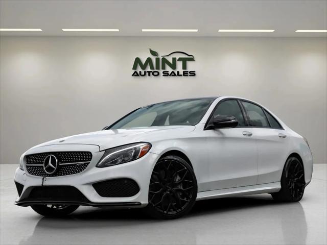 used 2018 Mercedes-Benz AMG C 43 car, priced at $17,495