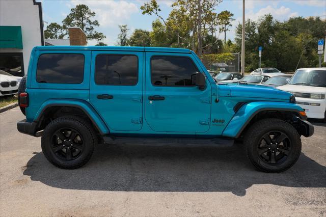 used 2020 Jeep Wrangler Unlimited car, priced at $27,995