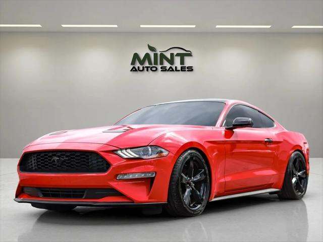 used 2021 Ford Mustang car, priced at $23,995