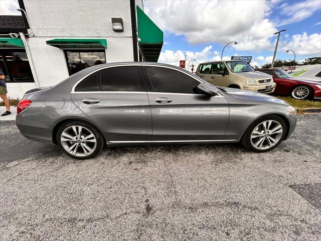 used 2017 Mercedes-Benz C-Class car, priced at $15,995