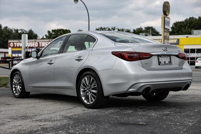 used 2019 INFINITI Q50 car, priced at $17,995