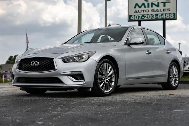 used 2019 INFINITI Q50 car, priced at $17,995