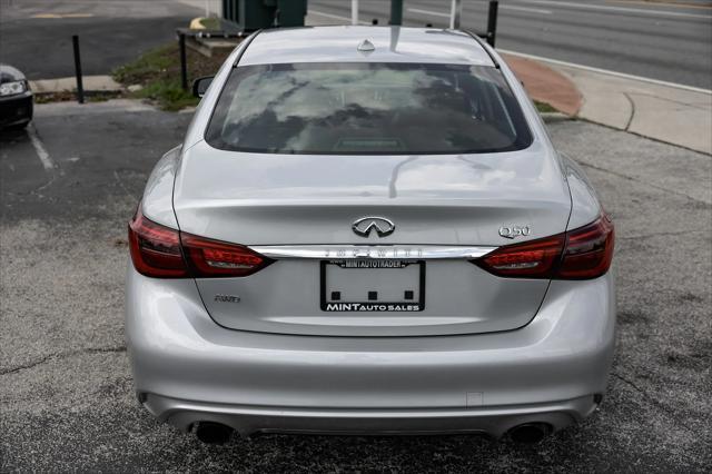 used 2019 INFINITI Q50 car, priced at $17,995