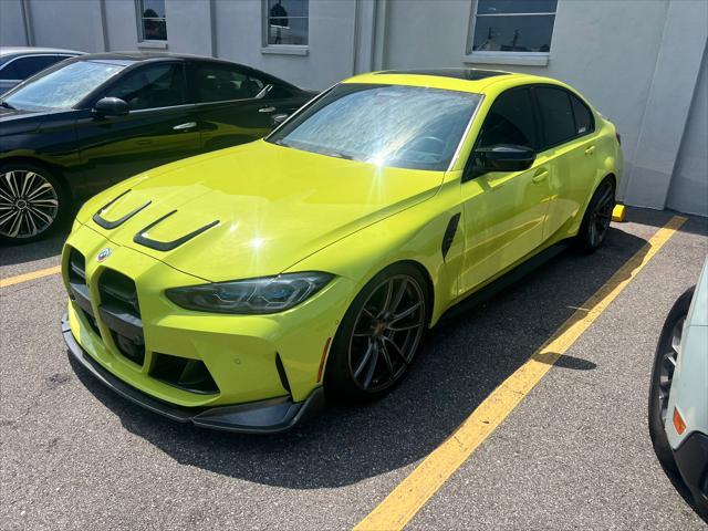 used 2023 BMW M3 car, priced at $86,995