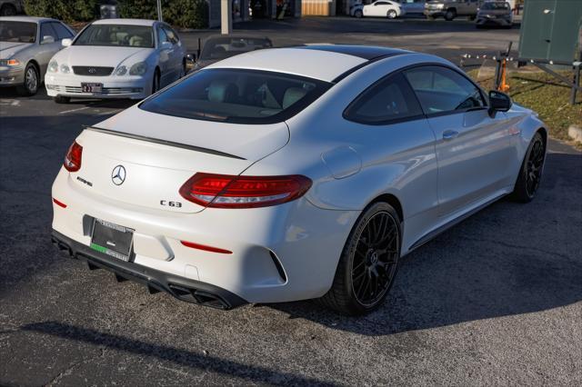 used 2017 Mercedes-Benz AMG C 63 car, priced at $39,495