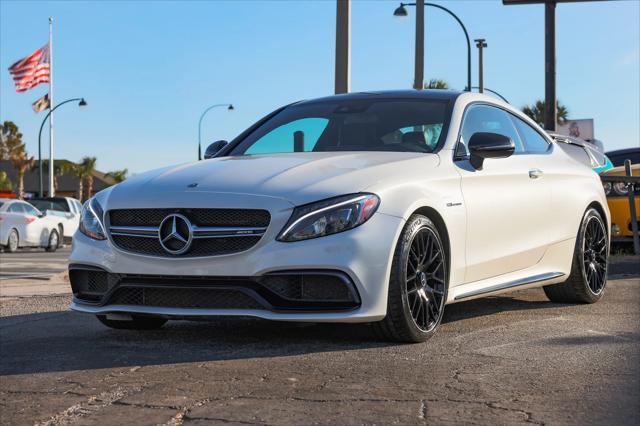 used 2017 Mercedes-Benz AMG C 63 car, priced at $39,495