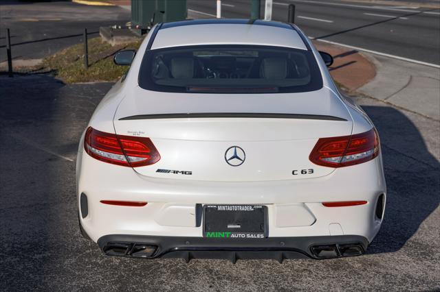 used 2017 Mercedes-Benz AMG C 63 car, priced at $39,495