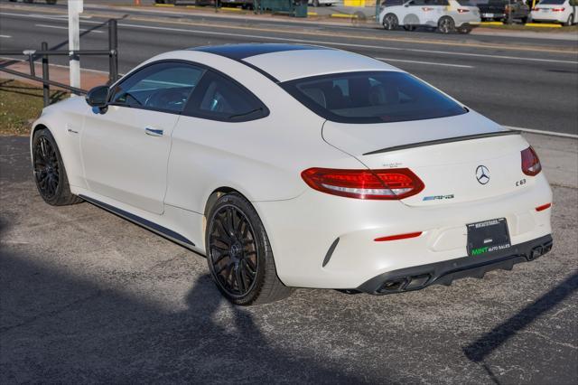 used 2017 Mercedes-Benz AMG C 63 car, priced at $39,495