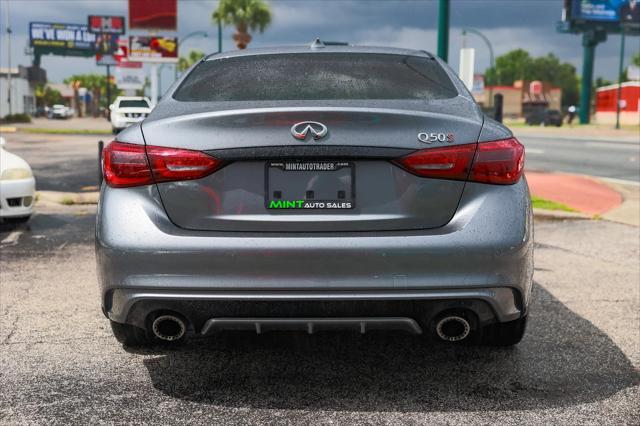 used 2022 INFINITI Q50 car, priced at $35,995