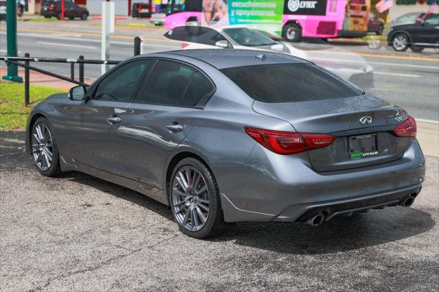 used 2022 INFINITI Q50 car, priced at $35,995